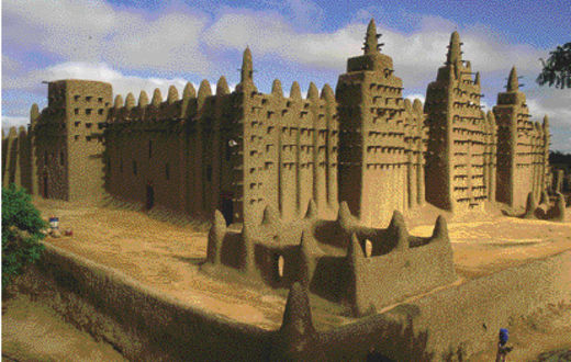 Us et Coutume : la mosquée de Djenné